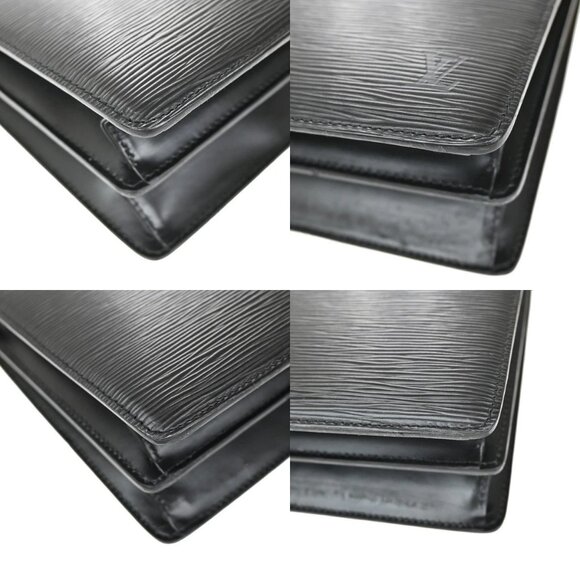 LOUIS VUITTON LV Capucines Shoulder Bag Epi Leather Black France M52342 34KB396 - Picture 7 of 16